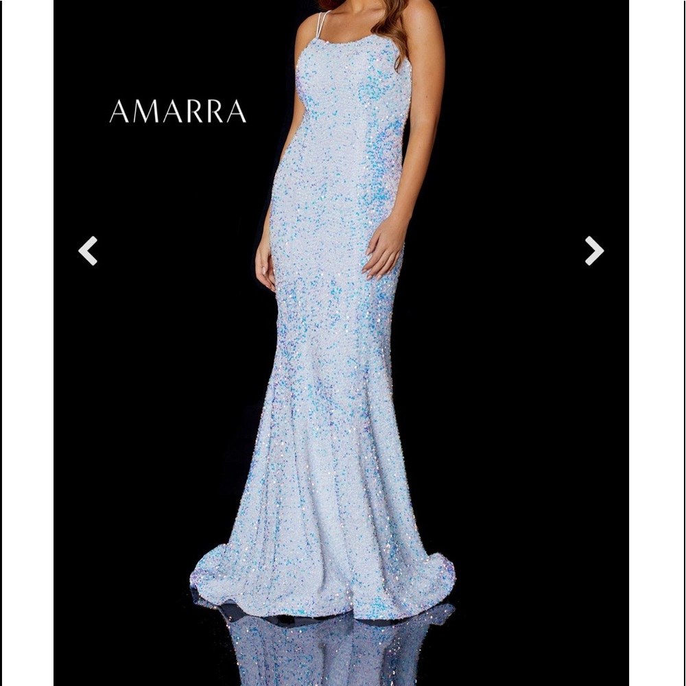 Gorgeous velvet and sequined gown